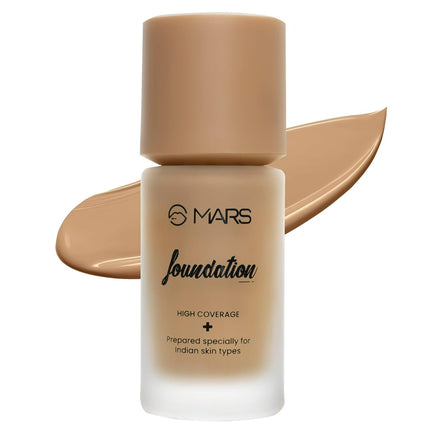 MARS SPF50 PA++++ High Coverage Liquid Foundation -40ml