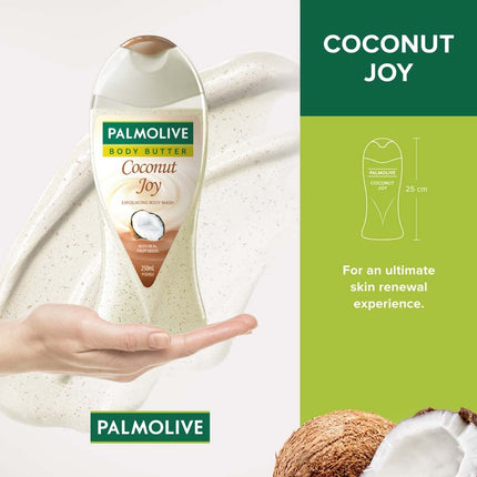 Palmolive Coconut Joy Body Wash, 250ml