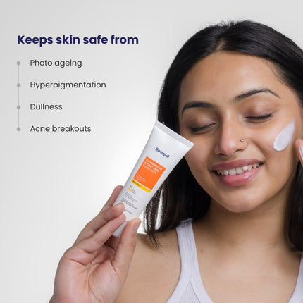 RE' EQUIL Oxybenzone and OMC Free Sunscreen SPF 50 PA+++ | 50g