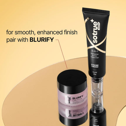 Sotrue Strobe Cream Gold for Face Radiance-30g