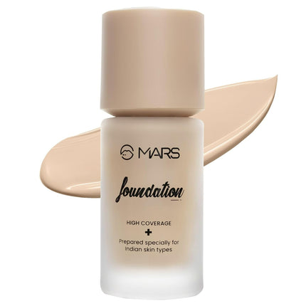 MARS SPF50 PA++++ High Coverage Liquid Foundation -40ml