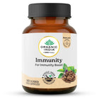 Organic India Immunity Booster - 60 Capsules Bottle