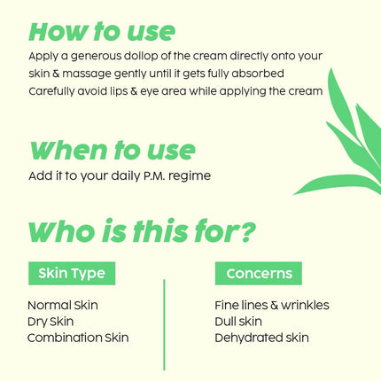 PLIX - THE PLANT FIX Pomegranate 1% Retinol & 1% Bakuchi Oil Anti Ageing Night Cream -50g