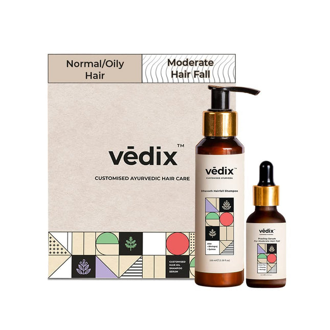 Vedix Vikleda Shampoo & Vithan Hair Growth Serum 100ml + 40 ml