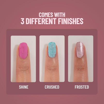 Swiss Beauty Slay Nail Color | Glossy Finish Nude Brown, - 13ml