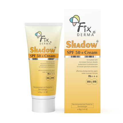 Fixderma Shadow Sunscreen SPF 50+ PA+++ Cream | Sunscreen -40 gm