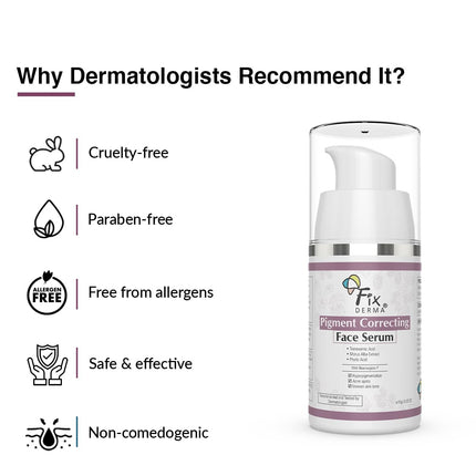 Fixderma Tranexamic Acid Pigment Correcting Serum | Face Serum-15g