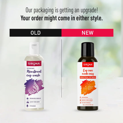 Sirona Natural Menstrual Cup Wash for Women - 100 ml