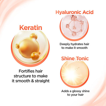 BBlunt Advanced Smoothening Serum Cream with Keratin & Hyaluronic Acid - 200 ml