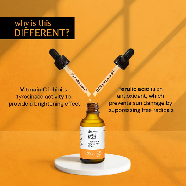 Deconstruct 10% Non-irritating Vitamin C Face Serum-10ml