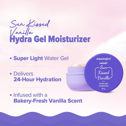 Aqualogica Refresh+ Vanilla Body Care Gift Set for Women | Perfume Body Wash