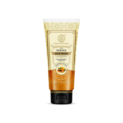 Khadi Natural Papaya Face Wash - 100ml