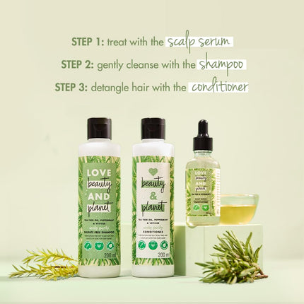 Love Beauty & Planet Anti-Dandruff Scalp Serum With Tea Tree & Rosemary Extracts 50ml