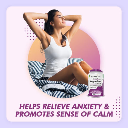 Healthy Hey Nutrition Magnesium-120 Vegetable Capsules