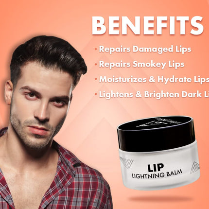 Urbangabru Lip Balm Dark Lips With Shea Butter, Beeswax & Vitamin-E-20g - Pink