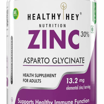 Healthy Hey Nutrition Zinc-120 Capsules