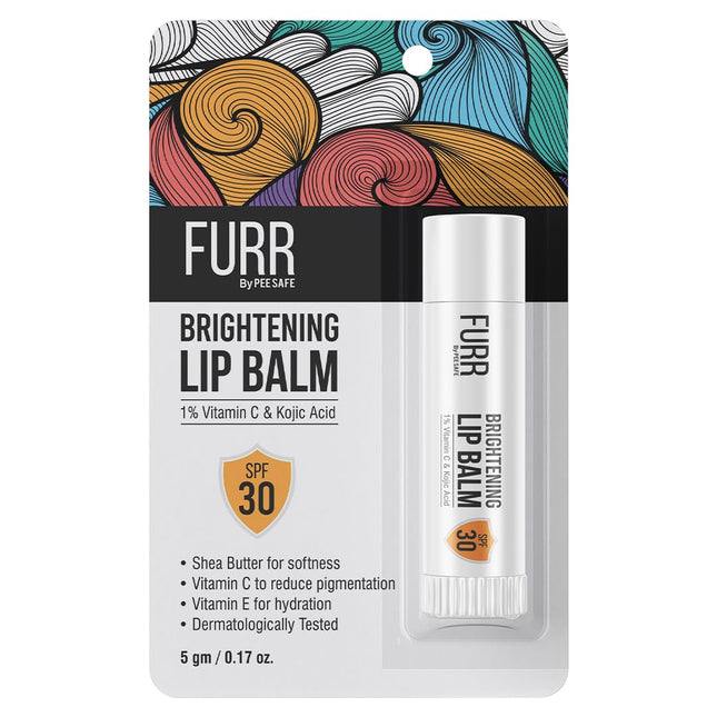 FURR 1% Vitamin C & Kojic Acid Brightening Lip Balm with SPF 30