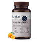 Miduty Liposomal Vitamin C Supplement Bioavailability | 90 Capsules