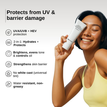 The Formularx Sun Relief Ceramide Sunscreen SPF 50 PA++++-50g
