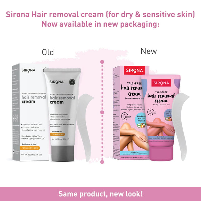 Sirona Hair Removal Cream, Bikini Hair Removal Cream-50 gm