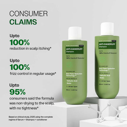 Bare Anatomy Anti-Dandruff Shampoo Unisex | 250 ml