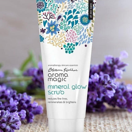 Aroma Magic Mineral Glow Scrub With beeswax, vegetable glycerine, lavender, tea tree & rose essential oils-100ml