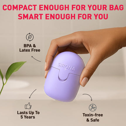 Sirona Portable Menstrual Cup Sterilizer - Pack of 1