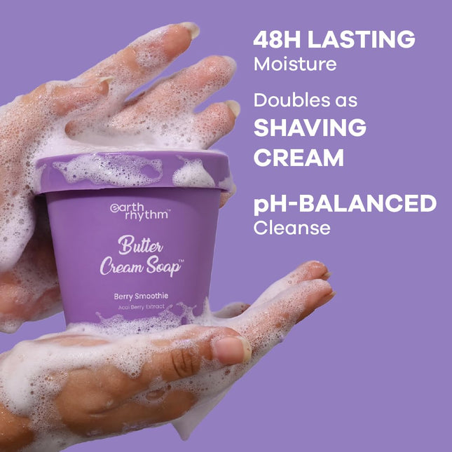 Earth Rhythm Butter Cream Soap-160gm