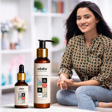 Vedix Vikleda Shampoo & Vithan Hair Growth Serum 100ml + 40 ml