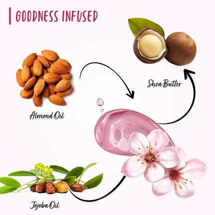 THE LOVE CO Japanese Cherry Blossom Shower Gel | Aloe & Vitamin E-100ml