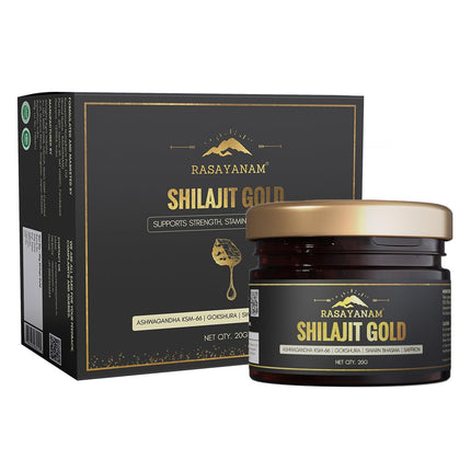Rasayanam Shilajit Gold Resin 20g
