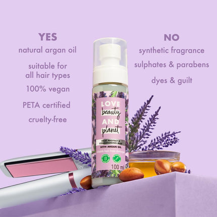 Love Beauty And Planet Argan Oil Heat Protect & Conditioning -100ml