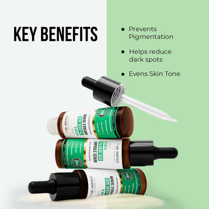 Dr. Sheth's Kesar & 2% Kojic Acid Ampoule Serum-30 ml