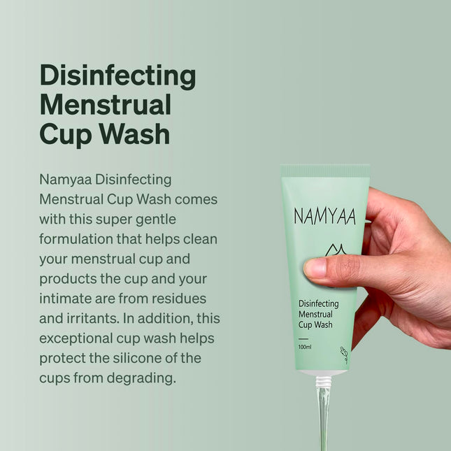 Namyaa Disinfecting Menstrual Cup Wash-100ml