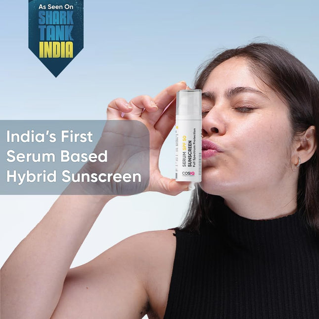Cos-IQ Sunscreen SPF 50 Serum, PA++++ | 30ml