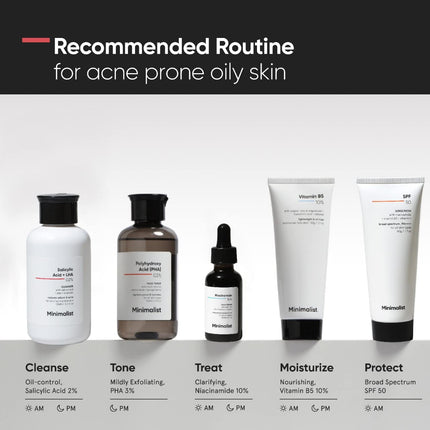 Minimalist Anti-Acne Salicylic Acid 2% Face Wash -100ml