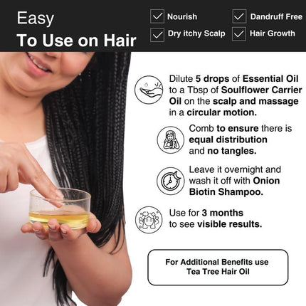 Soulflower Peppermint Essential Oil-10ml