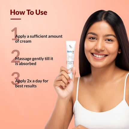 Fixderma Tranexamic Acid + 2% Kojic Acid + 1% Arbutin SKARFIX -TX Face Cream