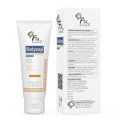 Fixderma 2% Salicylic Acid Face Wash-60 ML