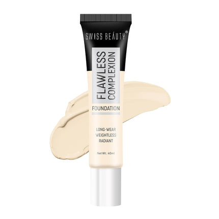Swiss Beauty Pearl Illuminator Light Coverage Natural Foundation Cream-35g