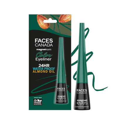 FACES CANADA Magneteyes Eyeliner - Black, 3.5ml