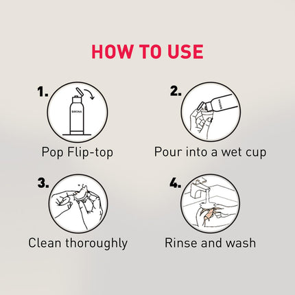 Sirona Natural Menstrual Cup Wash for Women - 100 ml