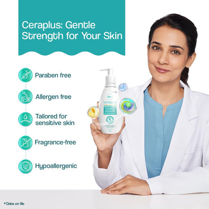 Venusia Ceraplus Lotion for Dry Skin-300gm