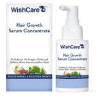 WishCare Hair Growth Serum Concentrate | Redensyl, Anagain, Baicapil, Caffeine, Biotin & Rice Water-30ml