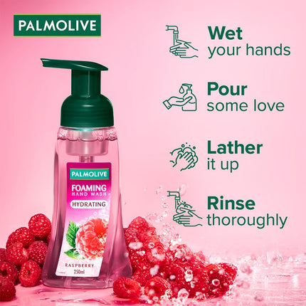 Palmolive Hydrating Foaming Raspberry Liquid Hand Wash, 250ml