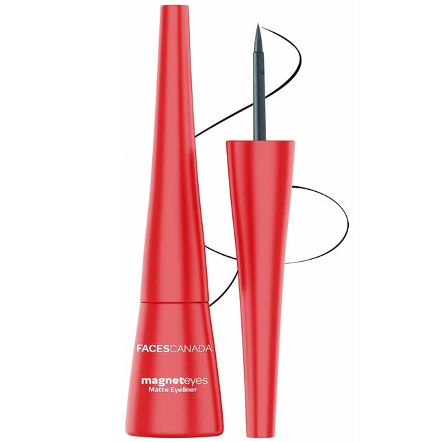 FACES CANADA Magneteyes Eyeliner - Black, 4.5ml