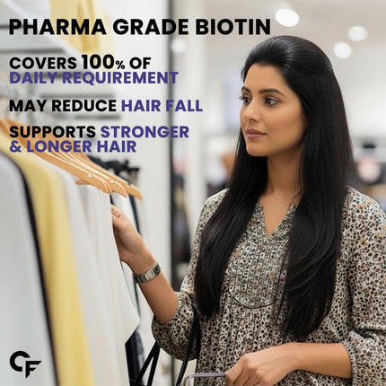Carbamide Forte DHT Blocker with Biotin 60 Tablets