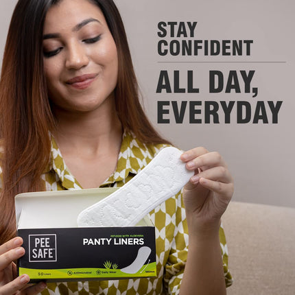 Pee Safe Panty Liners 100 Liners | 185mm Long (Large Size)