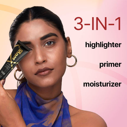 Sotrue Strobe Cream Combo Pack of 2, Gold and Pink - 30gm Each | Primer + Highlighter + Moisturizer