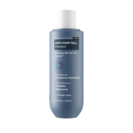 Bare Anatomy Hair Fall Control Shampoo Adenosine & Peptides 250ml (Pack of 2)